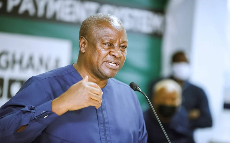 John Mahama: We don’t trust EC- We will Go the 2024 Elections  With Our Own Referee