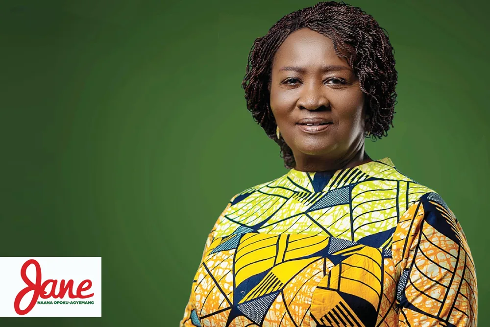Naana Jane Opoku-Agyemang Makes History as The First Female Vice President Of The Republic Of Ghana.