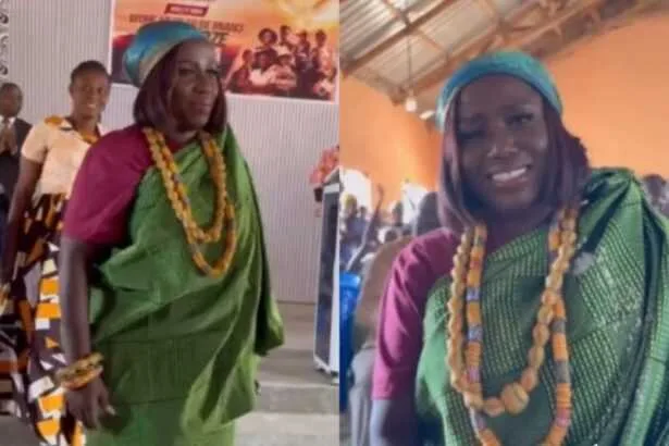 Diana Hamilton Honored as ‘Nkosuohenmaa’ in the Oti Region