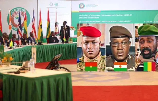 ECOWAS Announces Departure of Mali, Burkina Faso, and Niger