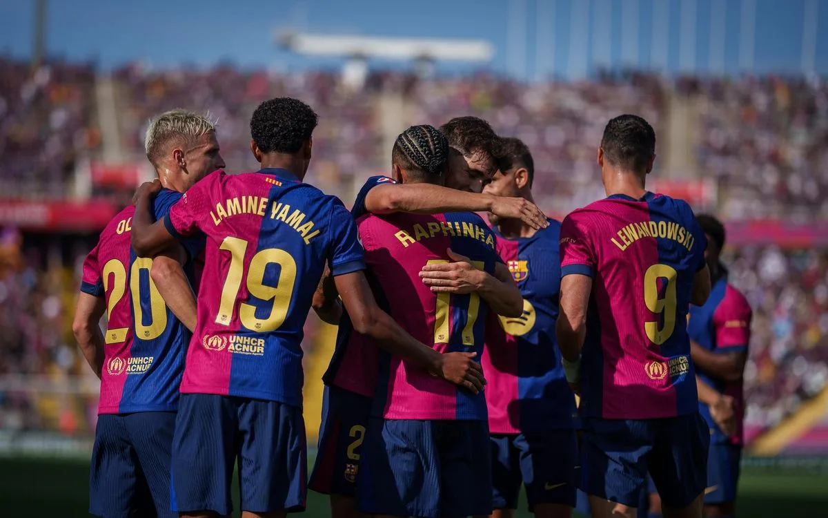 Barcelona wins against Benfica,5-4.