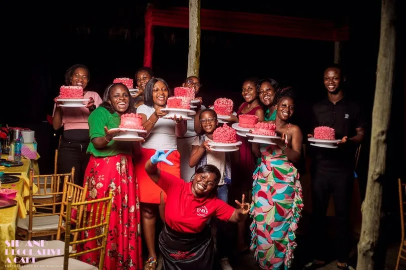 Obrempong Bakery Hosts Successful ‘Sip and Decorate a Cake’ Event